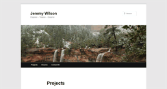 Desktop Screenshot of jeremyadamwilson.com